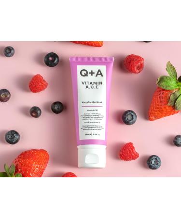 Buy Q+A Vitamin A.C.E. Warming Gel Mask 75ml - Best International Shipping | Hydrating Face Mask for Brighter Skin - Buy Online on GoSupps.com