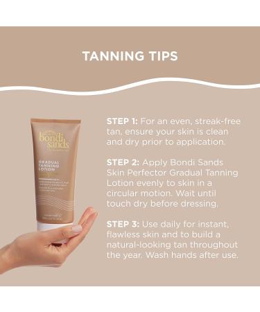 Bondi Sands Gradual Tanning Lotion 150mL - Natural-Looking Self Tan for Everyday Glow - Buy Online on GoSupps.com