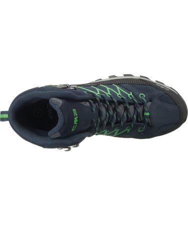 CMP Men's Rigel Mid Waterproof Trekking & Hiking Boots - Blue Green 45 EU - Perfect for Outdoor Adventures - Buy Online on GoSupps.com