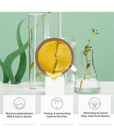 60Pcs Snail Eye Patches | Under Eye Bags Remover & Anti-Aging Treatment for Puffy Eyes | Hydrating Eye Masks for Dark Circles | Anti-Wrinkle Gel Pads - All Skin Types - Buy Online on GoSupps.com