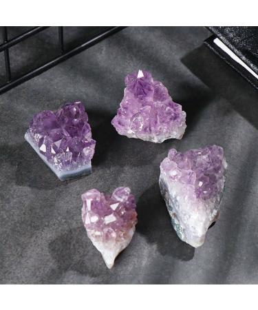 1/5/10PC 1PC/10-20g Natural Purple Brazilian Amethyst Quartz Crystal Cluster Geode Stones Specimen Home Decor Crafts Ornament (Color : 10Pc) - Buy Online on GoSupps.com