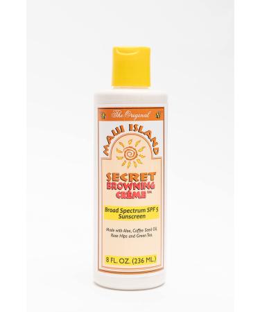 Maui Island Secret Browning Creme SPF 5 8 Oz.