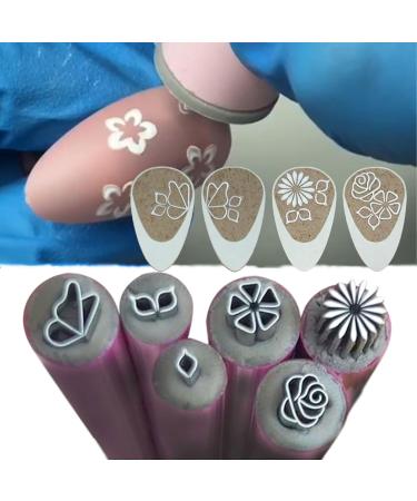Nail Art Stamp Pen Set 6 pcs Stamp Pen DIY Nail Art Tools Easy to Use Nail Stamp Pen DIY Nail Art Tools for Women (pink) - Buy Online on GoSupps.com