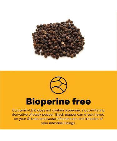 Liposomal Organic Curcumin Capsules 500mg - Gluten-Free, BioPerine-Free for Healthy Joints - Anti-Inflammatory, 2 Month Supply - Buy Online on GoSupps.com