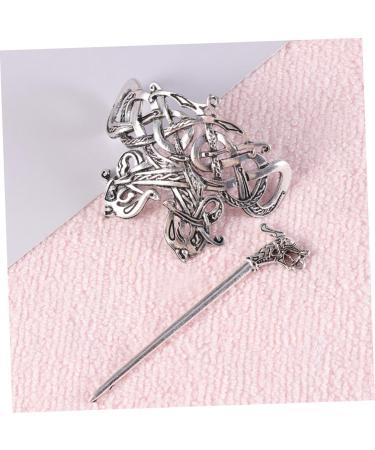 Beaupretty Girls Animal Hair Ties Hair metal hair barrettes metal hair clips retro hairpin decorative hairpin women hairpin woman runes Clips Decorative Hair Clips - Buy Online on GoSupps.com