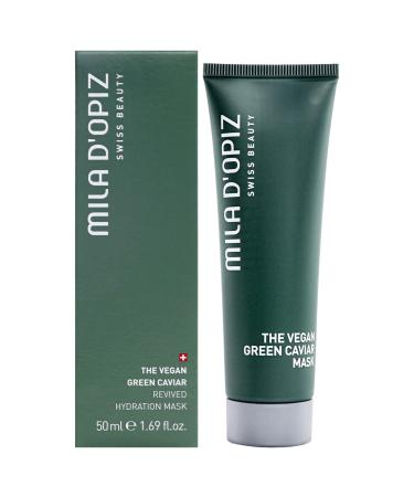 The Vegan Green Caviar Revived Hydration Mask for Women - 1.69 oz Mask