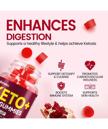 Buy Advanced Keto ACV Gummies - 1500mg Organic Apple Cider Vinegar Vegan Gluten-Free - Boost Metabolism & Energy - 60 Count Made in USA - Buy Online on GoSupps.com