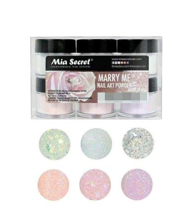 Mia Secret Polymer Marry ME 6 pcs Acrylic Collection - Professional Acrylic Nail Kit - Buy Online on GoSupps.com
