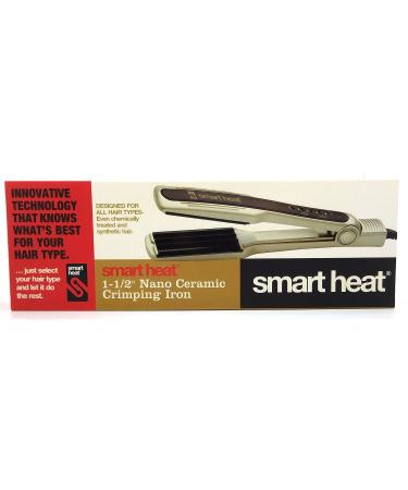 Smart Heat Nano Ceramic 1-1/2" Crimping Iron, Model GH7106