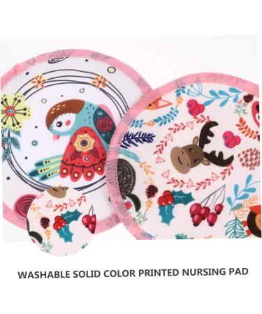 6 Pack Breast Protectors Cotton Pads - Breastfeeding Pads for Nursing Moms - Absorbent Polyester Cotton 10x10cm - Buy Online on GoSupps.com