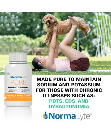 NormaLyte Oral Rehydration Salts and Capsules- Helps Dietary Management of POTS Syndrome Symptoms- Combo of 2 - Buy Online on GoSupps.com
