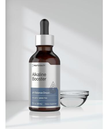Horbaach Alkaline Water Drops | 2 fl oz | pH Balance Supplement | Booster with Minerals | Non-GMO & Gluten Free - Buy Online on GoSupps.com