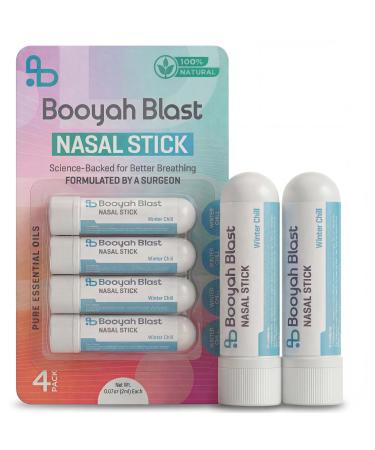 BOOYAH BLAST Nasal Sticks 4PK - Winter Chill