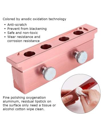 DIY Lipstick Mold - Aluminum Alloy Dual Use Lip Balm Maker Tool (12.1mm 4 Holes) | Xuuyuu Cosmetic DIY Essentials - Buy Online on GoSupps.com