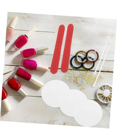 FRCOLOR 20 Gellae Nails Stickers Kit & Travel Size Makeup Remover Pads | Eco-Friendly Cosmetic Cotton Pads & Nail Tools - Buy Online on GoSupps.com