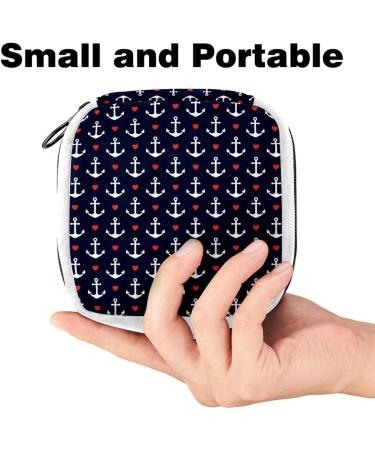 GIAPB Seamless Anchor Pattern Sanitary Napkin Storage Bag - Color5462 - Buy Online on GoSupps.com