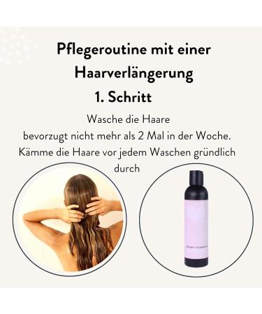 Hair2Heart Care Set for Real Hair Extensions | 2-Phase Spray Cream Shampoo Hair Oil & Mask for Bright Healthy Hair | International Shipping - Buy Online on GoSupps.com