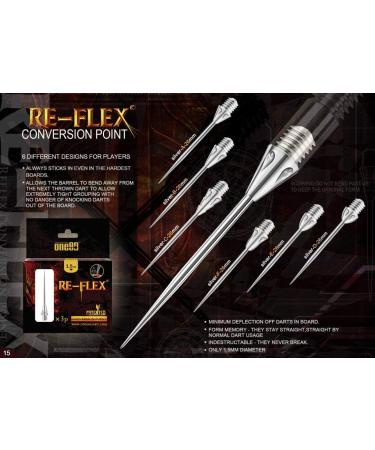 LSTYLE One80 Dart Points Conversion Points - 2BA Standard Thread for Soft Tip to Steel Tip Darts - Buy Online on GoSupps.com