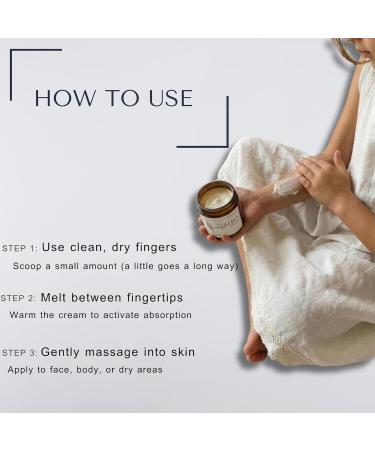 House of A31: CalmGlow Tallow Cream for Face & Body- 100% Grass-Fed Tallow Moisturizer for Sensitive & Acne-Prone Skin | Nurse- Formulated Small Batch- Lavender Vanilla | 2oz - Buy Online on GoSupps.com