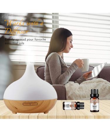 Buy 2-Pack 100% Pure Organic Hinoki Essential Oil for Diffuser Natural Aroma Massage Hair & Skin Care | 2X10ML - Buy Online on GoSupps.com