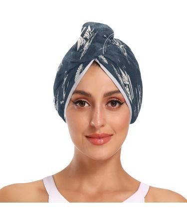 Vintage Sea Dry Hair Cap | Quick Drying Towel Set with Button Headband | Super Absorbent & Comfortable | Ideal for Travel & Home Use - Buy Online on GoSupps.com