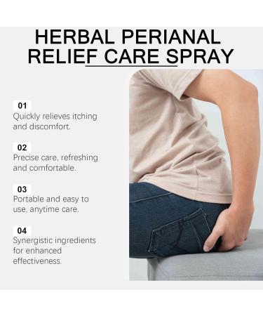 Hemorrhoid Fast Relief Set Herbal Hemorrhoids Spray & Anal Numbing Cream Soothing Anal Care for Pain Itching & Swelling Gentle Daily Support (1 PCS) - Buy Online on GoSupps.com