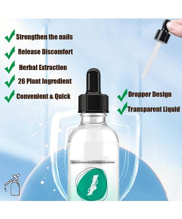 Extra Strength Toe Nail Repair Treatment for Thick, Cracked, Damaged, Discolored Yellow Nails - 30ml - Buy Online on GoSupps.com