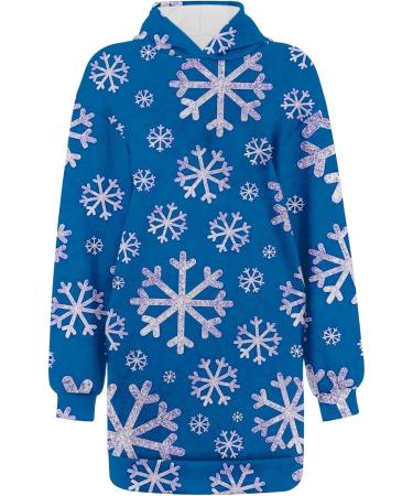 Shop Women's Cartoon Christmas Costume Dress - Sexy Oversized Long-Sleeved Party Dress with Bag - Elegant Mini Dress in Blue - Buy Online on GoSupps.com