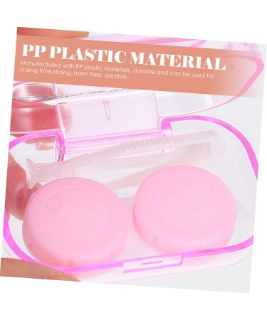 Solustrie Cartoon Pupils Contact Lenses - 4 Boxes with Storage Case | Travel-Friendly Lens Holder - 6.5x4.5x2.5cm - Buy Online on GoSupps.com