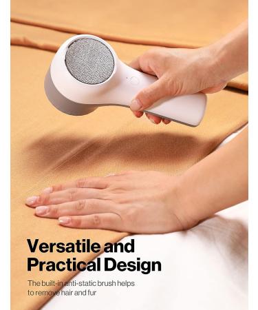 VASSON Fabric Shaver - Rechargeable Sweater Defuzzer for Clothing & Upholstery - Greyish White - Buy Online on GoSupps.com