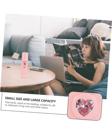 BELLIFFY 1pc Humidifier Makeup Device Face Sprayer Handheld Spray Device Mini Face Steamer USB Pink Abs - Buy Online on GoSupps.com