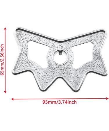 RLECS Silver Aluminium Moosehead Bridge Head for Billiard Cue Stick - Buy Online on GoSupps.com