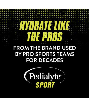 Pedialyte Sport Electrolyte Powder 24 Packets - Lemon Lime | Fast Hydration for Exercise - Buy Online on GoSupps.com