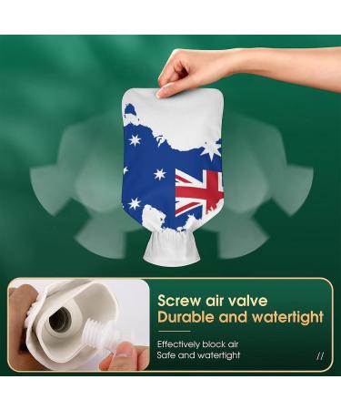 British Flag Hot Water Bottle with Plush Cover - Ideal Hand Warmer for Adults & Children - 26.5x15.3cm - Buy Online on GoSupps.com