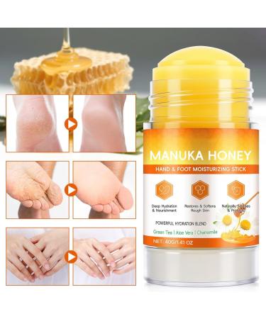 Heel stick for cracked skin cream for cracked heels 40 G moisturizing foot care overnight hand peeling travelfriendly pen - Buy Online on GoSupps.com