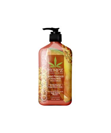 Hempz Biotin Conditioner - Sweet Pineapple & Honey Melon - For Thin/Fine Hair Growth & Strengthening of Dry  Damaged and Color Treated Hair  Hydrating  Softening  Moisturizing - 17 FL OZ - Buy Online on GoSupps.com