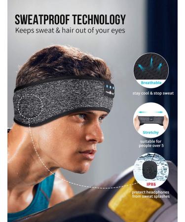 MUSICOZY Sleep Headphones 3D Bluetooth 5.2 Wireless Headband - Pack of 2 - Buy Online on GoSupps.com