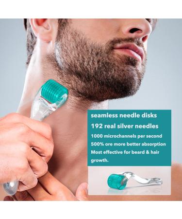 AUDUODUO Derma Roller 192 Real Silver Needles 0.5mm - Microneedle Roller for Radiant Skin | International Shipping Available - Buy Online on GoSupps.com