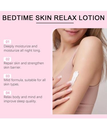 Moisturizing Body Lotion Bedtime Skin Relax Lotion Lavender Body Cream Chamomile Body Moisturiser For Dry Skin Moisturising Body Lotion Nourishing Body Moisturiser Hydrates Skin Smooth Skin - Buy Online on GoSupps.com