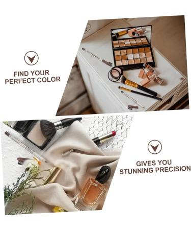 Outanaya 12pcs Eyebrow Pencil with Brush Eyebrow Pen Brow Pen Brush Eyebrow Pencils Plastic Coffee - Buy Online on GoSupps.com