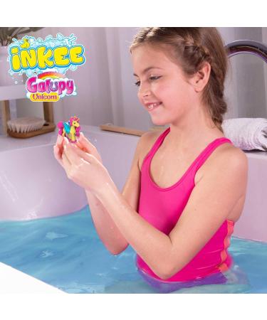 Inkee Galupy Unicorn 5 Set | Surprise Bath Balls for Kids | Caramel Scent & Jojoba Oil | International Shipping Available - Buy Online on GoSupps.com