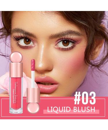  Moisturizing Liquid - Long-Lasting Cheek Tint for Lips Eyes Lips for Girls Ladies Women Uaxiu 03# - Buy Online on GoSupps.com