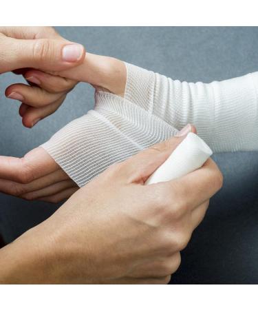 EXCEART 3 Rolls Gauze Wrap - Premium Knee Ankle Wrist Tape & Bandaging Supplies for Sports & First Aid - Buy Online on GoSupps.com