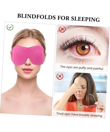 Shop Minkissy 3D Eye Masks - 9 Pcs Sleep Mask for Kids & Adults Adjustable Satin Blindfolds Reusable Eye Patches for Travel - Buy Online on GoSupps.com