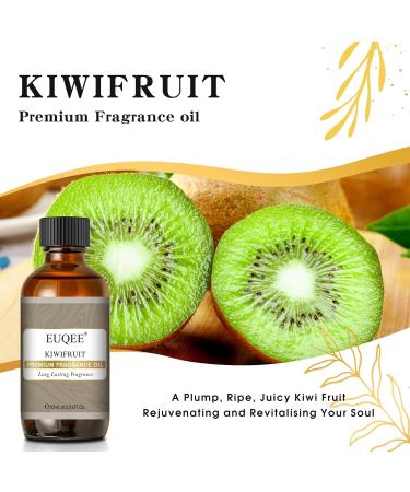 Premium Grade Kiwifruit Fragrance Oil 60ml for Aromatherapy & Candle Making - Buy Online on GoSupps.com