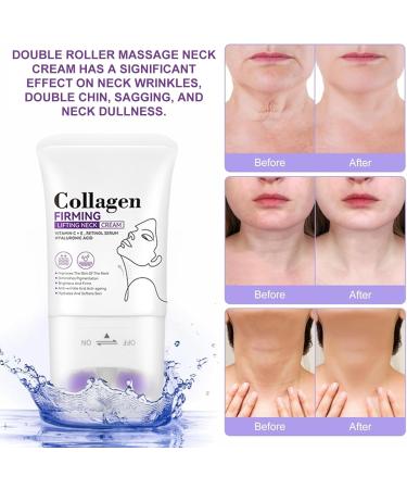 QEEROYO Firming Neck Cream Firming Neck Cream Reduce Wrinkles Fine Lines and Double Chin for Smooth and Firm Skin Anti-Wrinkle Anti-Aging 110 ml - Buy Online on GoSupps.com