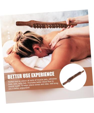 Anneome Back Sliders Sorty Body Massager - Premium Wood Massage Tool for Effective Back Relief | International Shipping Available - Buy Online on GoSupps.com