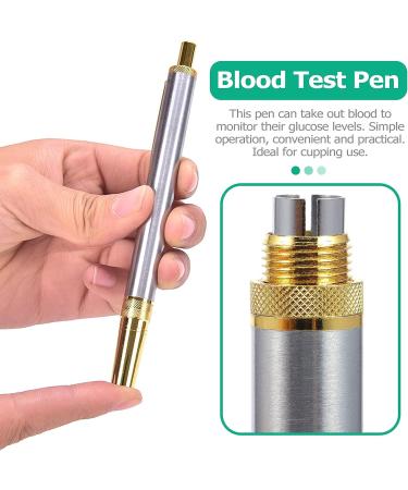 DOITOOL Stainless Steel Lancet Point Pen - Blood Glucose Testing Tool - Buy Online on GoSupps.com