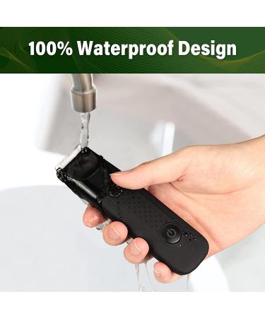 Men's Electric Groin Hair Trimmer & Body Groomer - Waterproof Wet/Dry Clippers for Ultimate Male Hygiene - USB Charging - Buy Online on GoSupps.com