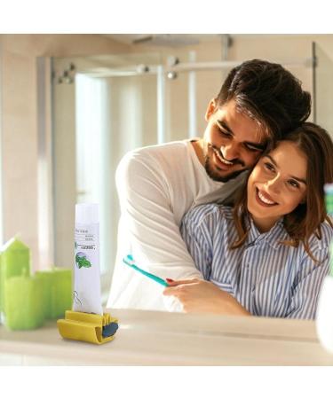 goforwealth Toothpaste Tube Squeezer Dispenser Toothpaste Seat Holder Stand Effortless for Toothpaste Hand Cream Paint Tubes Cosmetics Premium - Buy Online on GoSupps.com